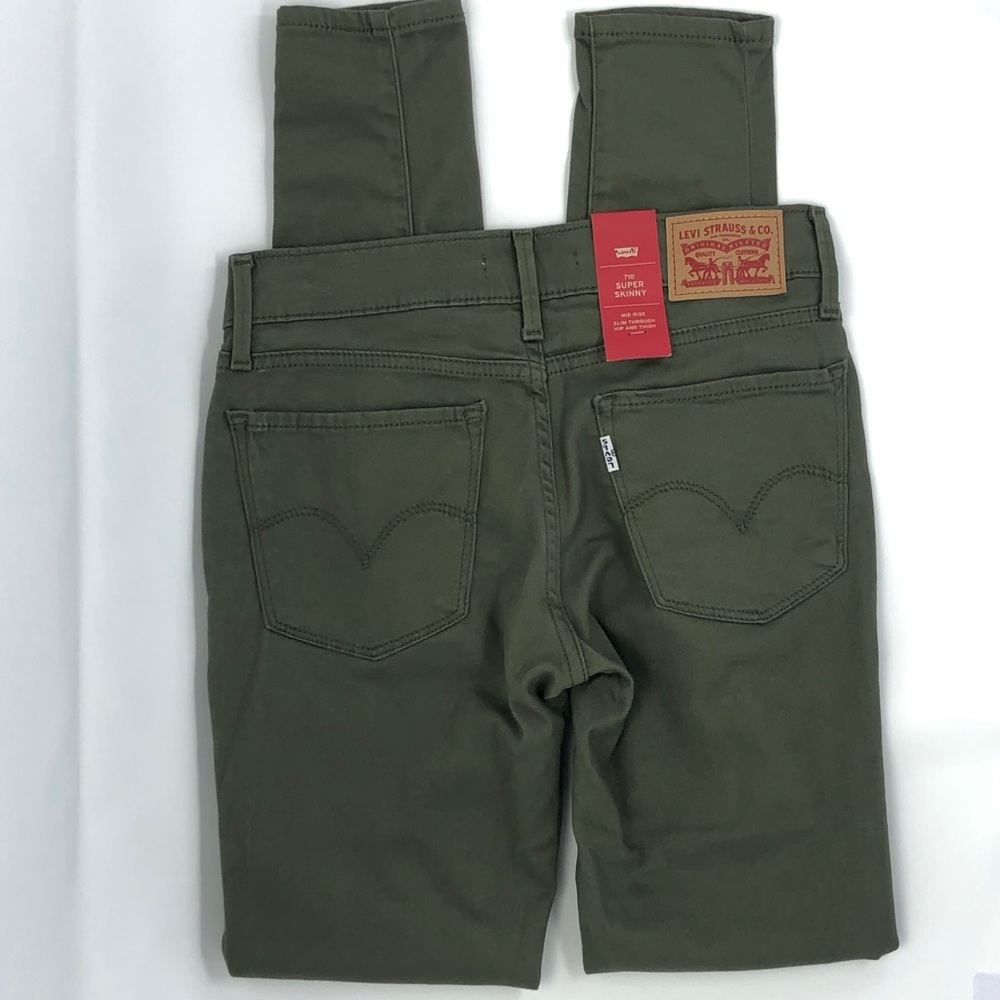 LEVI'S | 710 Super Skinny | Soft Kalamata - Picture 3 of 7